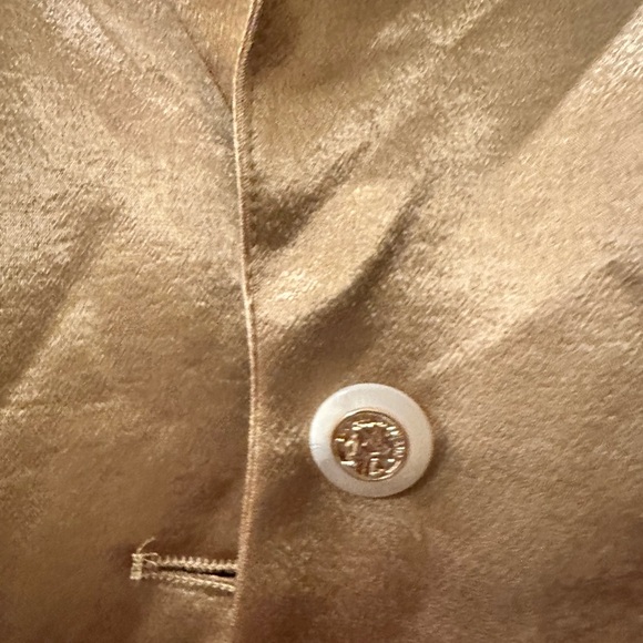 Women's Gold Two-Piece Suit - Picture 6 of 13